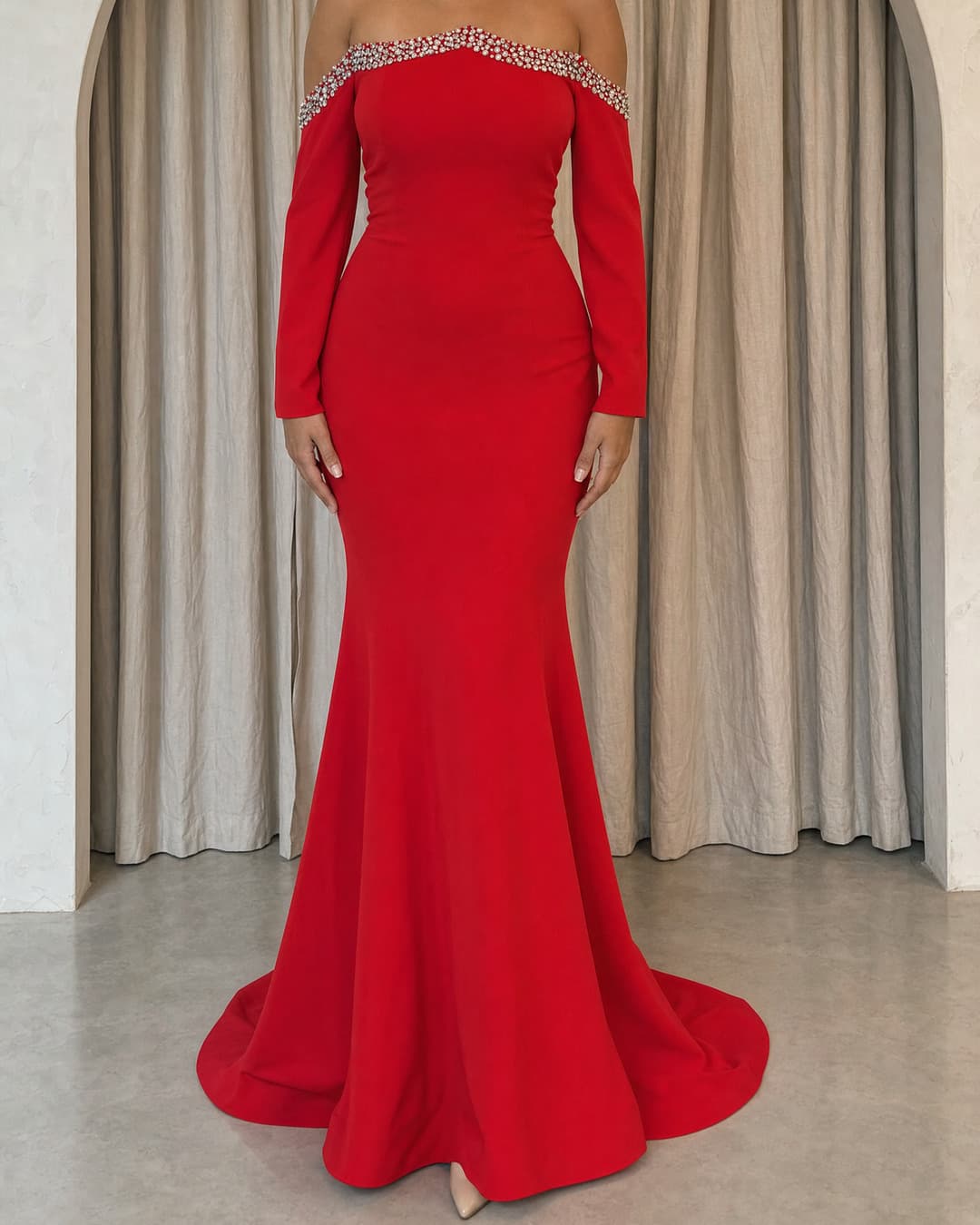 The Rosa Dress, Rood galajurk