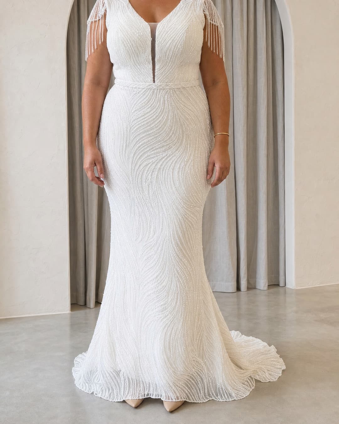 The Maria Dress, Ivoor galajurk